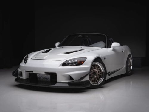 White Honda S2000 - ML-10RT in Machined Lip Gloss Motorsport Gold