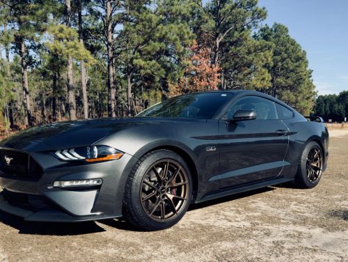 Green Ford Mustang - VS-5 in Satin Bronze