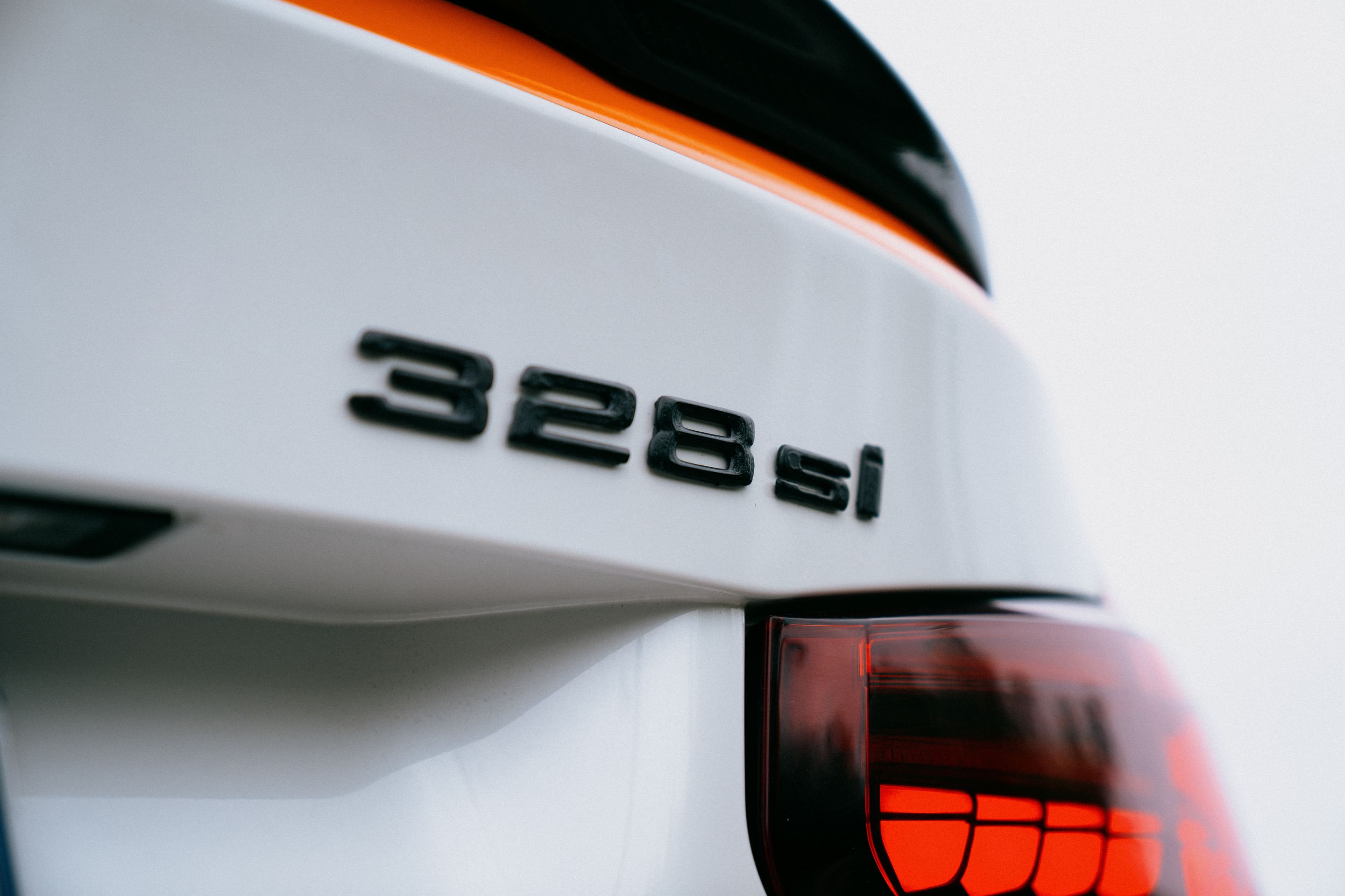 White BMW F30 Sedan 3 Series with 18" SM-10 Apex wheels in Race Silver