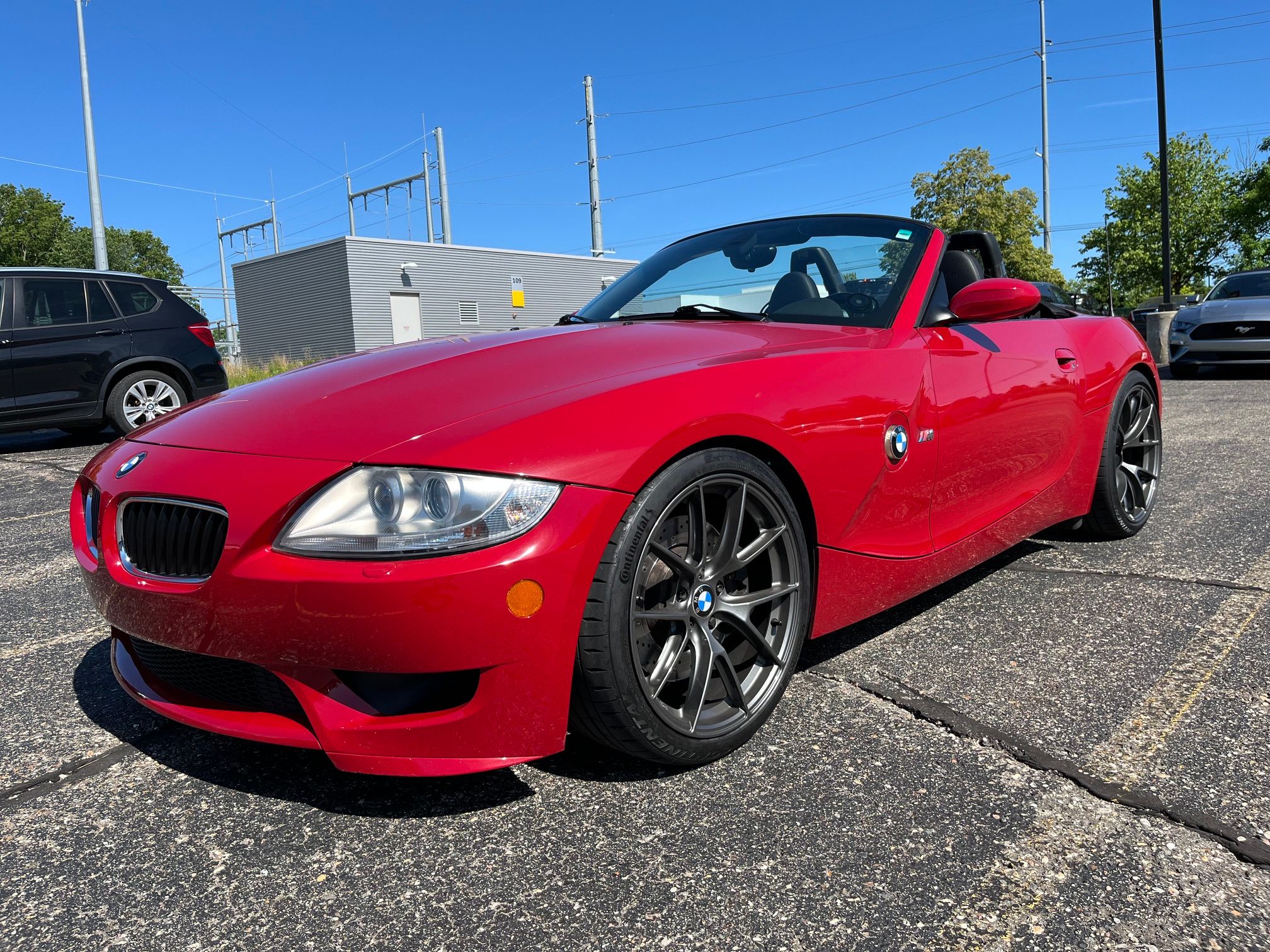 Red BMW Z4 M - VS-5RS in Anthracite
