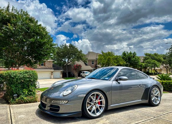 Porsche 911 997 Carrera S with 19" VS-5RS in Brushed Clear