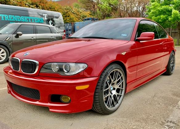 BMW E46 3 Series with 18" EC-7R in Anthracite