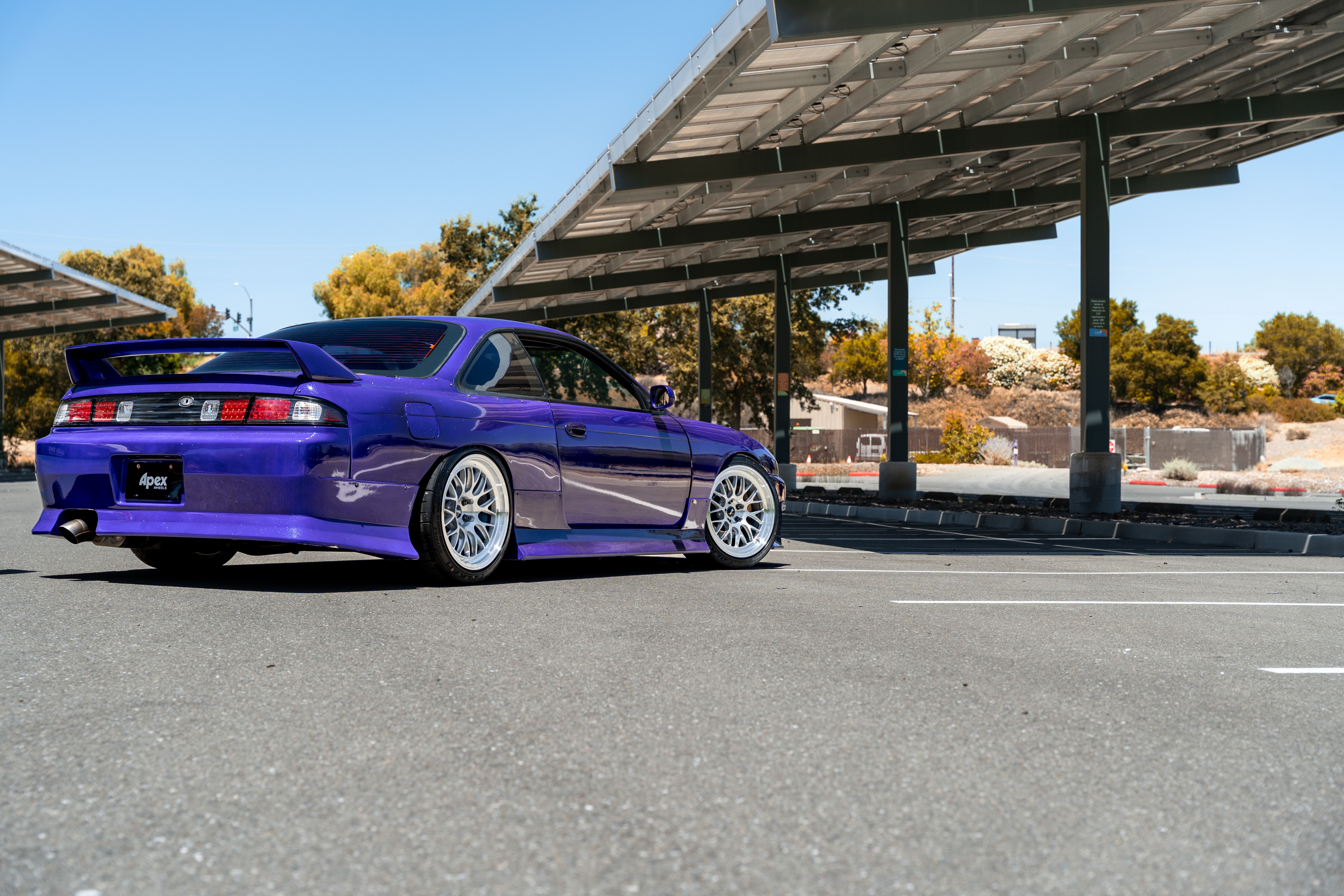Nissan S14 240SX with 18