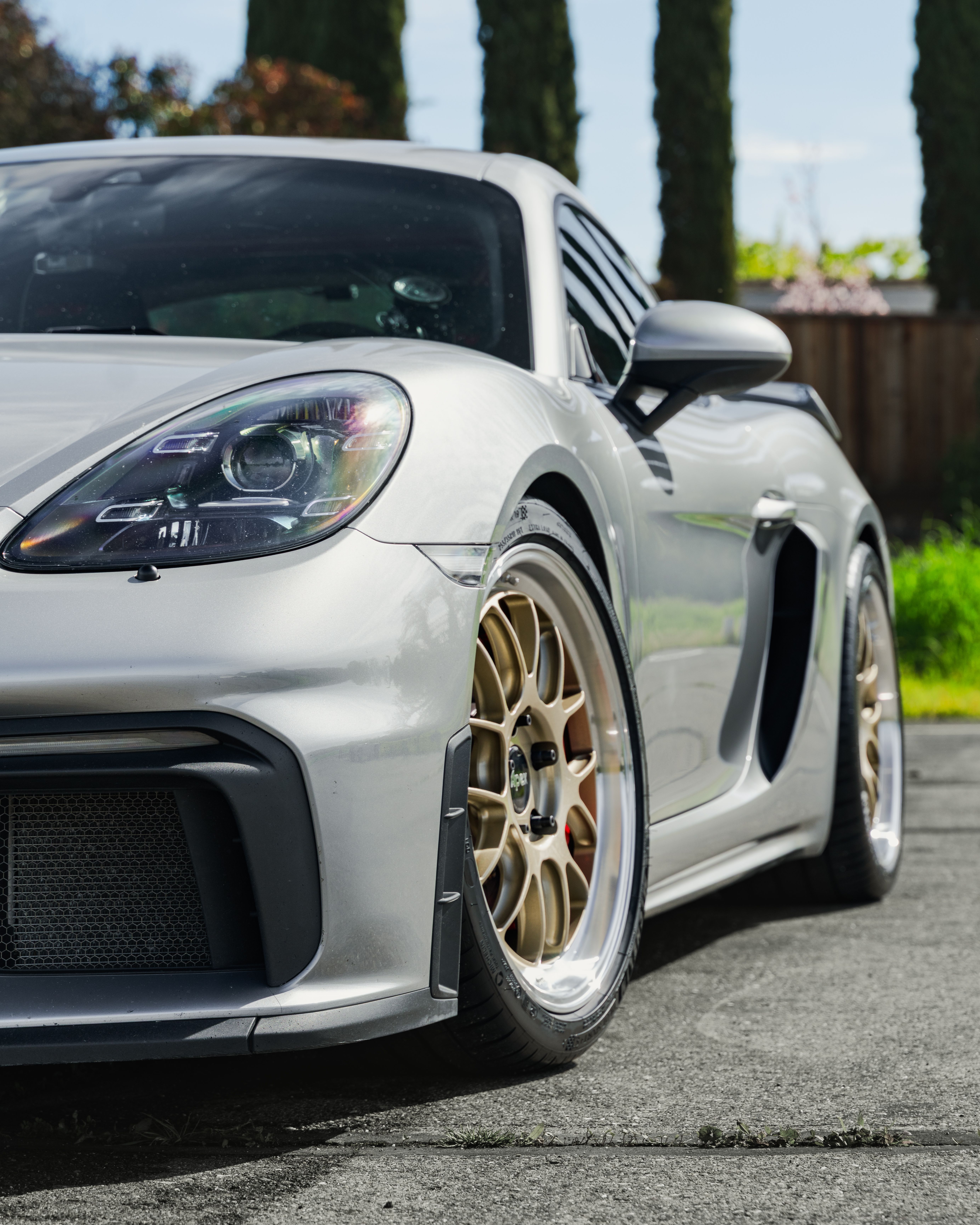 Porsche 718 Cayman GT4 with 19