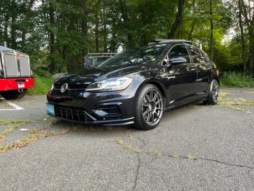 Red Golf R Black Rims Volkswagen Golf R Wheels | Forged & Flow Formed