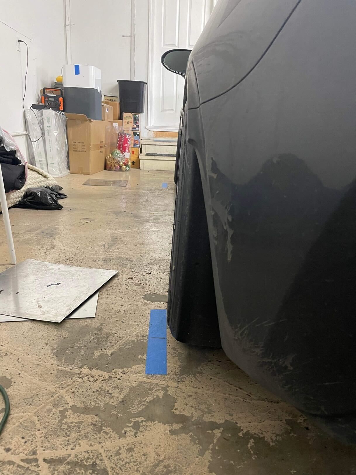 Black Toyota GR86 with 17" VS-5RS Apex wheels in Anthracite