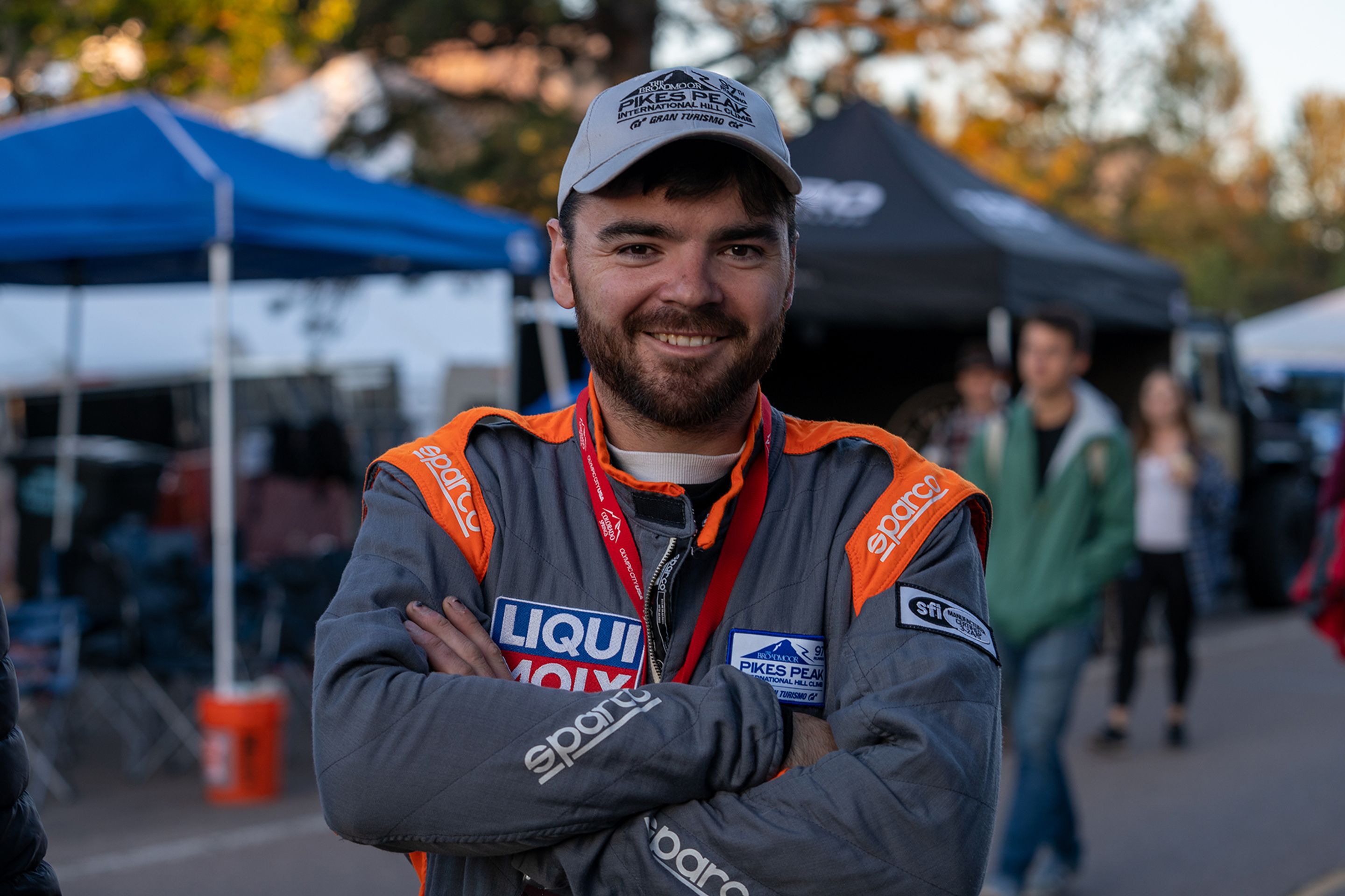 Grey BMW F87 M2 with 18" FL-5 Apex wheels in Satin Black