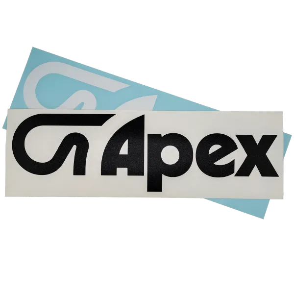 Apex Racing Decal Apex Full Logo Decal