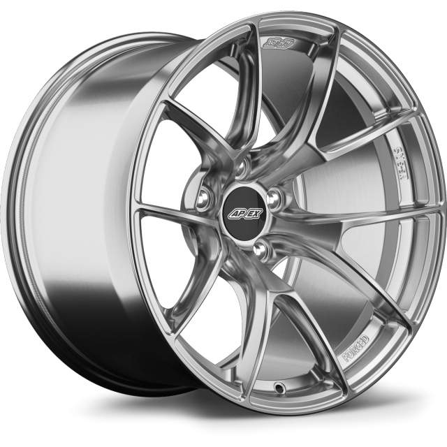 APEX Wheels VS-5RS in Brushed Clear