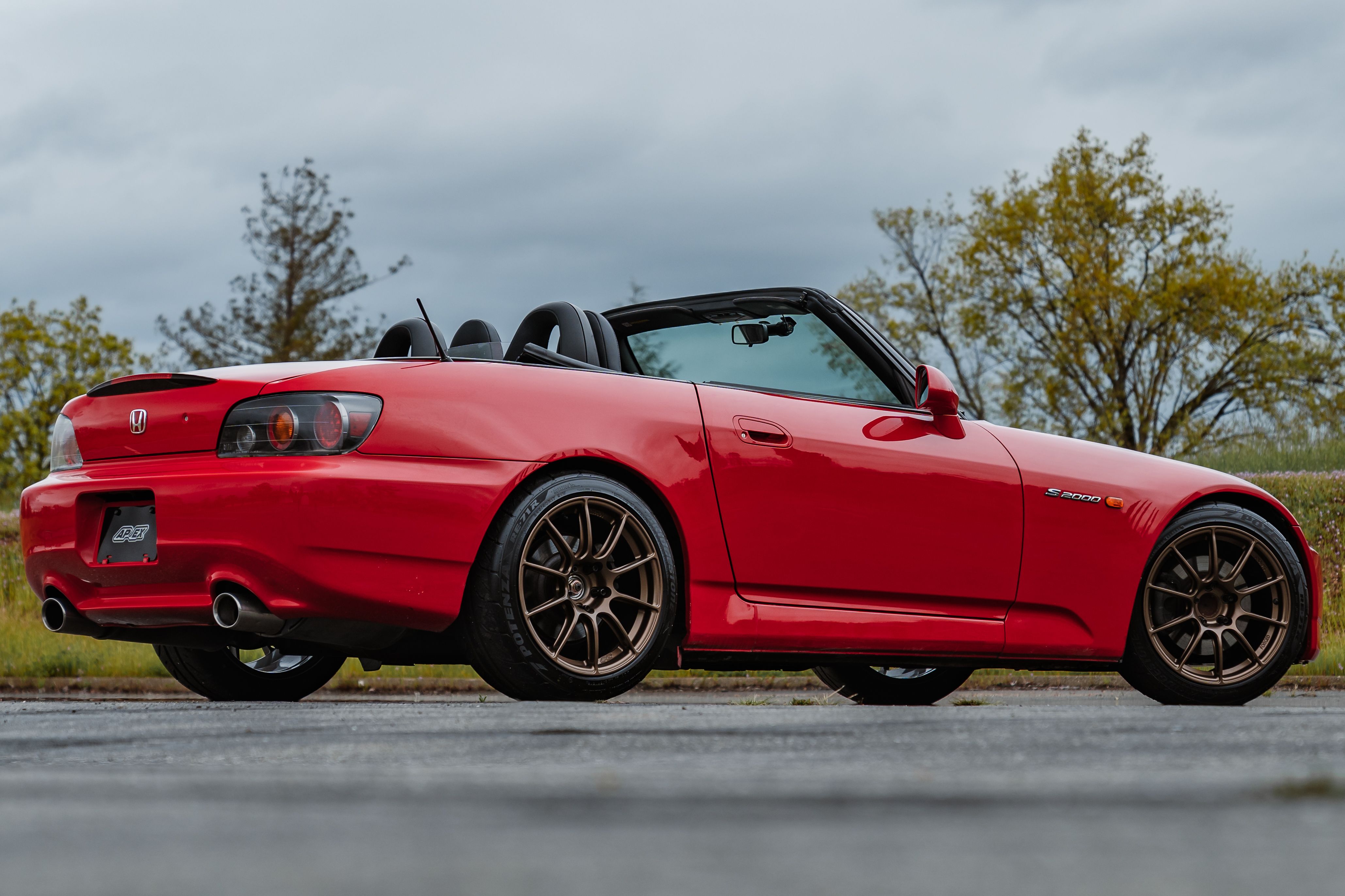 Honda S2000 with 17