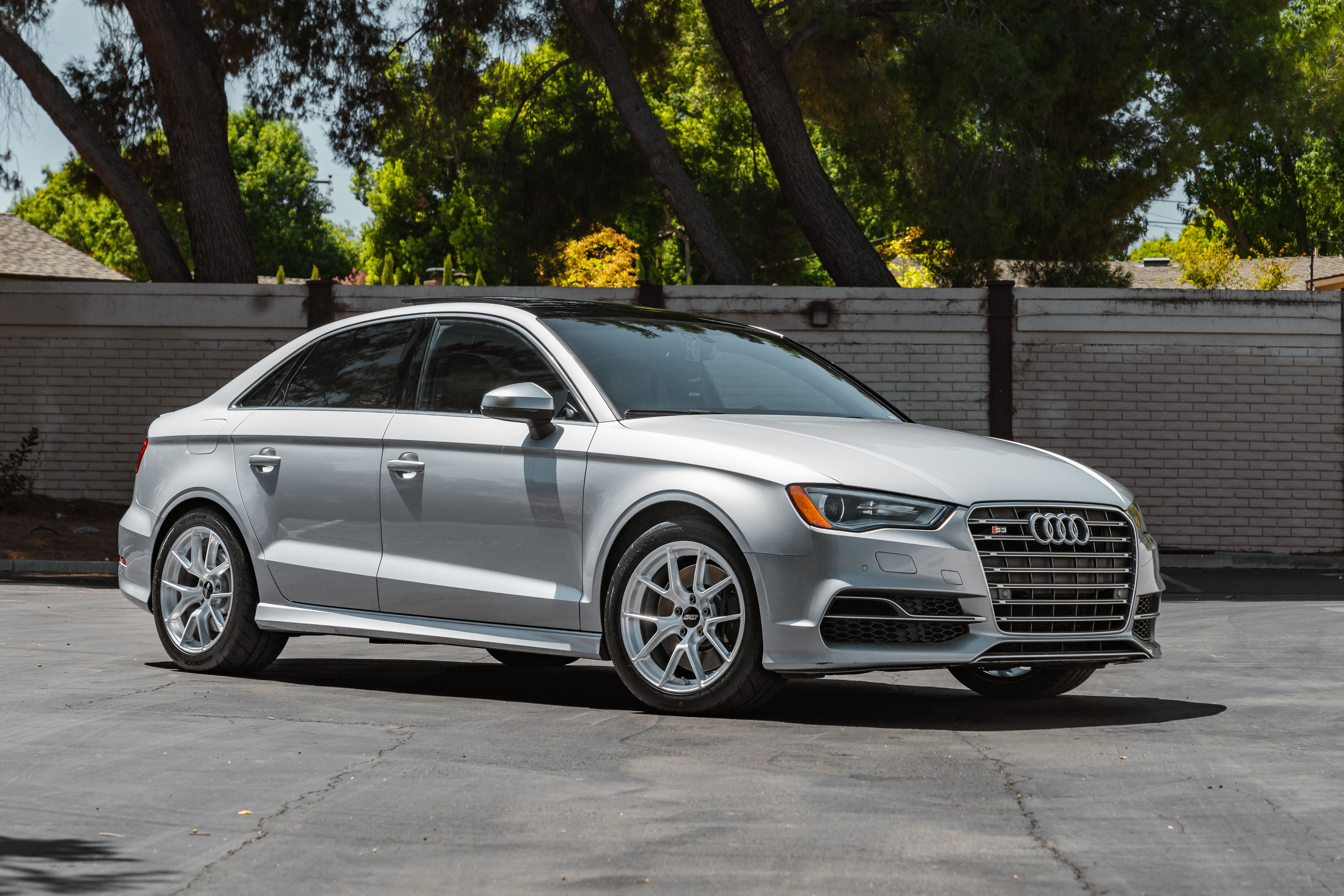 Silver Audi S3 - VS-5RS in Brushed Clear