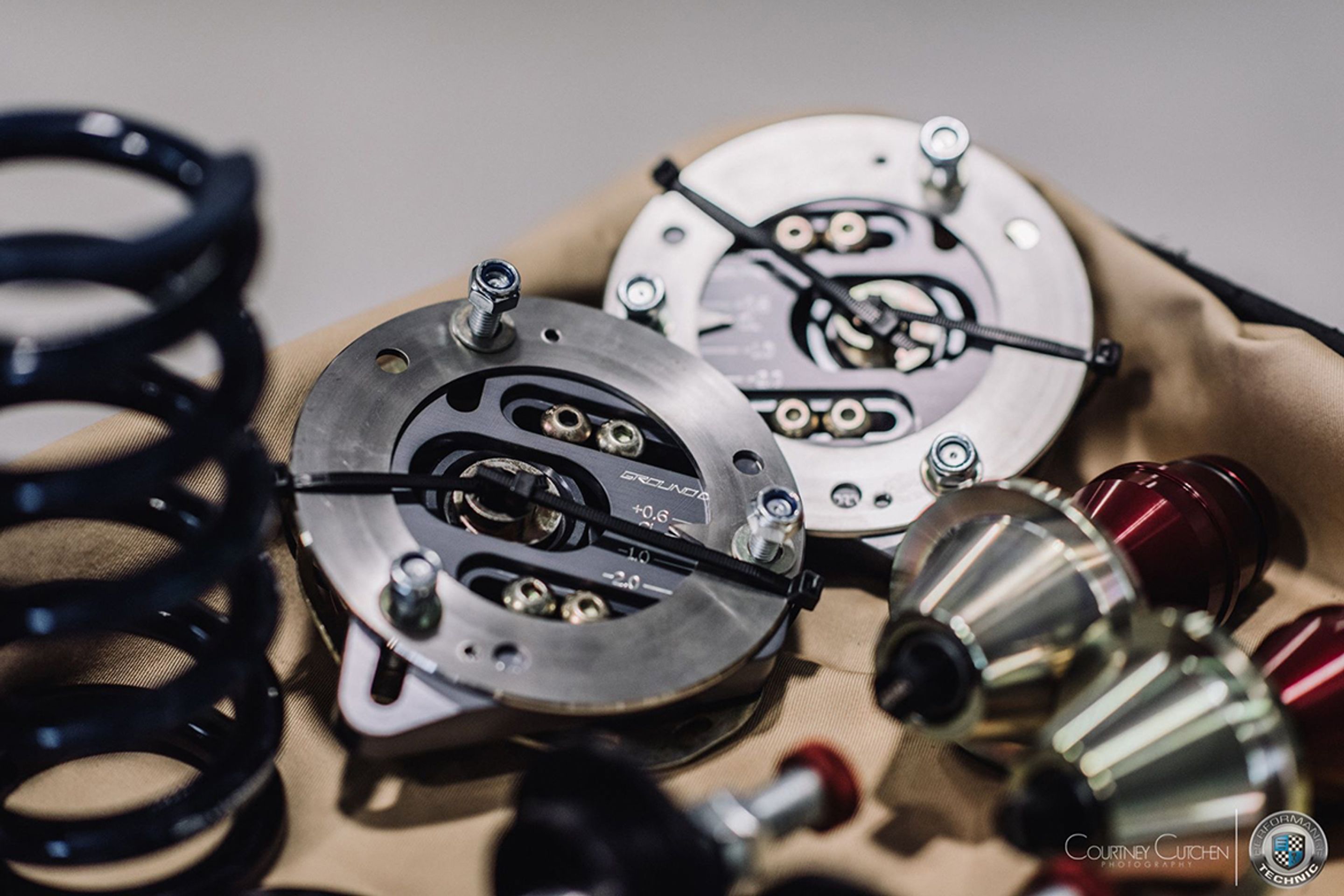 Black BMW E90 Sedan M3 with 18" EC-7R Apex wheels in Race Silver