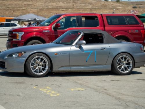 Silver Honda S2000 - VS-5RS in Brushed Clear