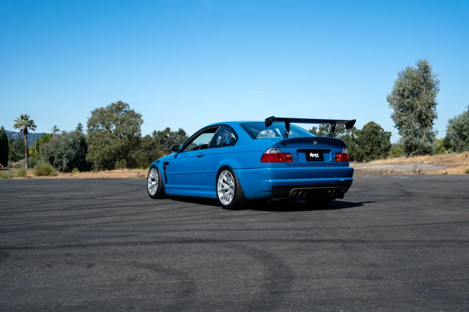 BMW E46 M3 with 18