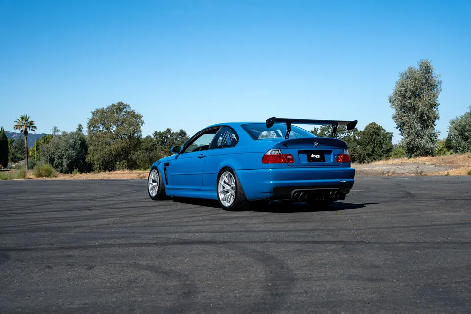 BMW E46 M3 with 18