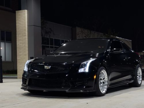 Black Cadillac ATS - ML-10RT in Machined Lip Race Silver