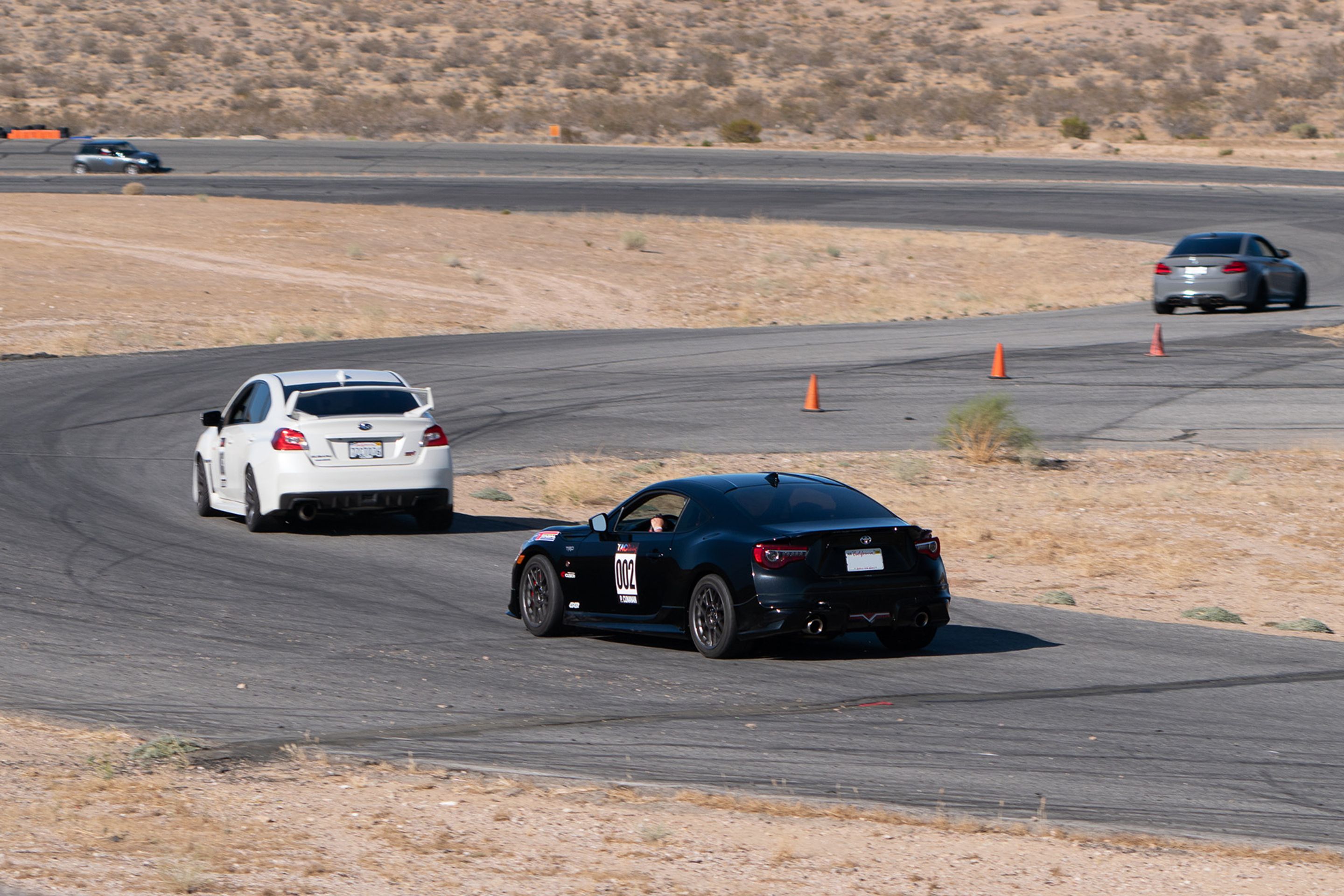 Black Toyota 86 / GT86 / FT86 with 17" ARC-8 Apex wheels in Anthracite
