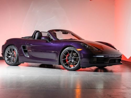 Purple Porsche Boxster - VS-5RS in Anthracite