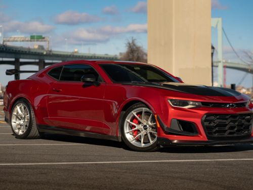 Red Chevrolet Camaro - VS-5RS in Brushed Clear