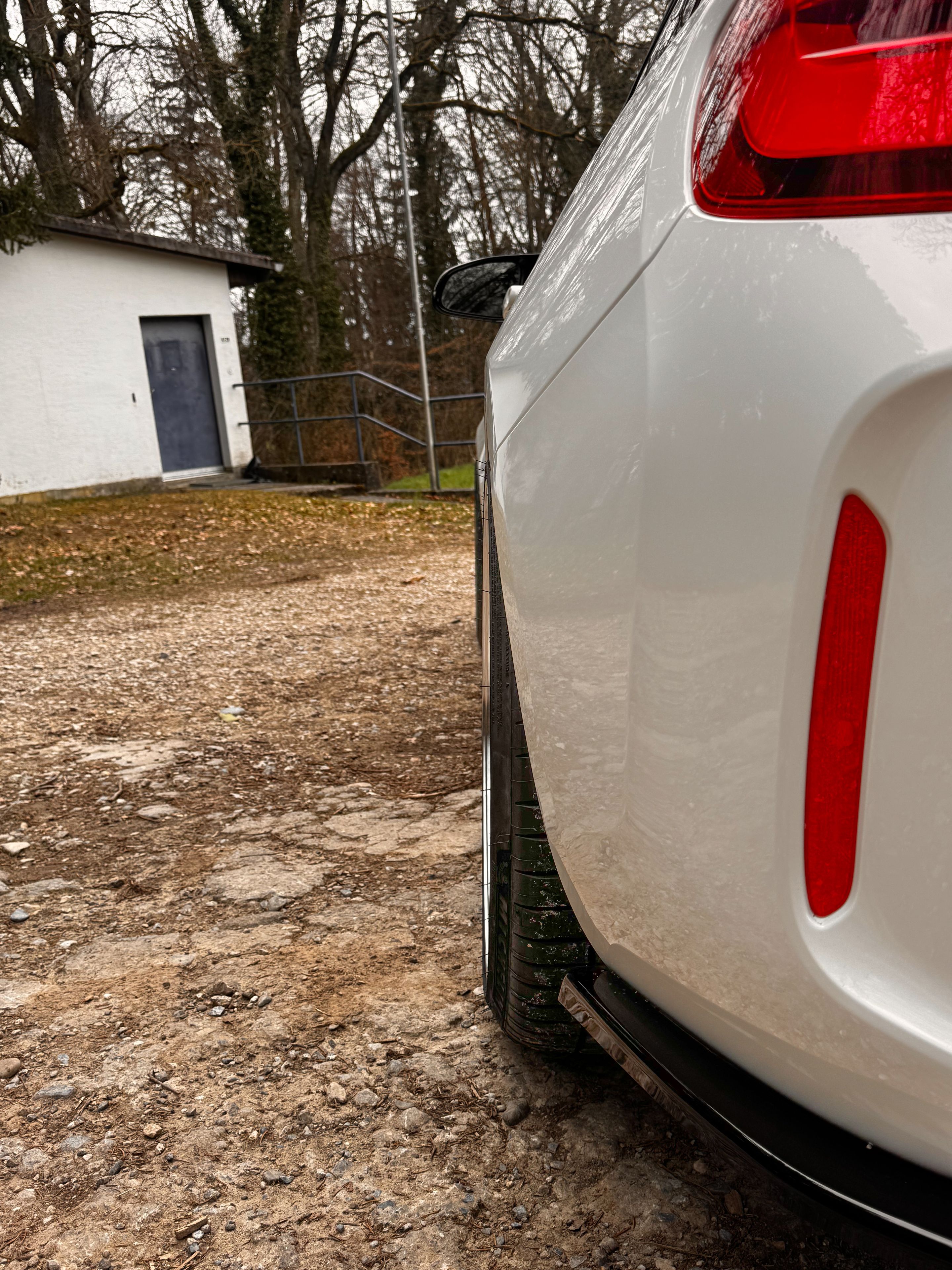 White BMW F87 M2 with 19" ML-10RT Apex wheels in Machined Lip Brushed Clear