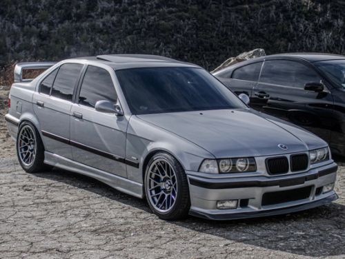 Silver BMW M3 - ARC-8 in Hyper Black