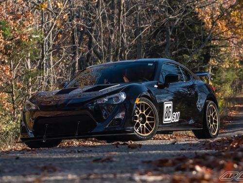 Black Scion FR-S - ARC-8 in Satin Bronze