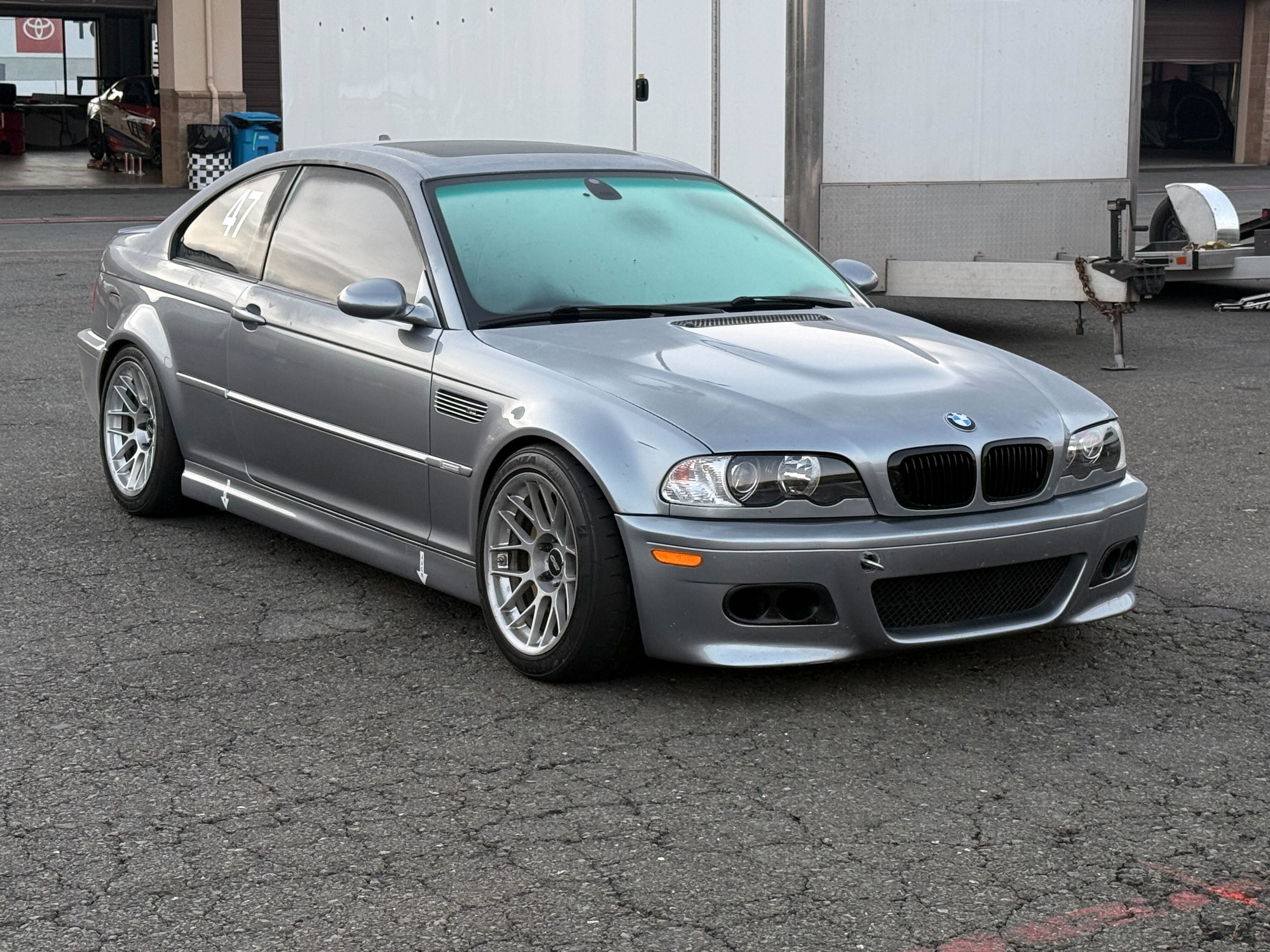 Silver BMW M3 - ARC-8 in Race Silver