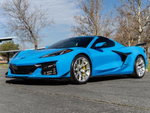 Blue Chevrolet Corvette - VS-5RS in Brushed Clear