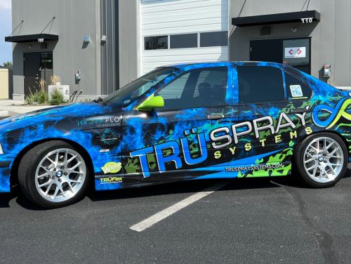 Multicolor BMW M3 - EC-7RS in Brushed Clear