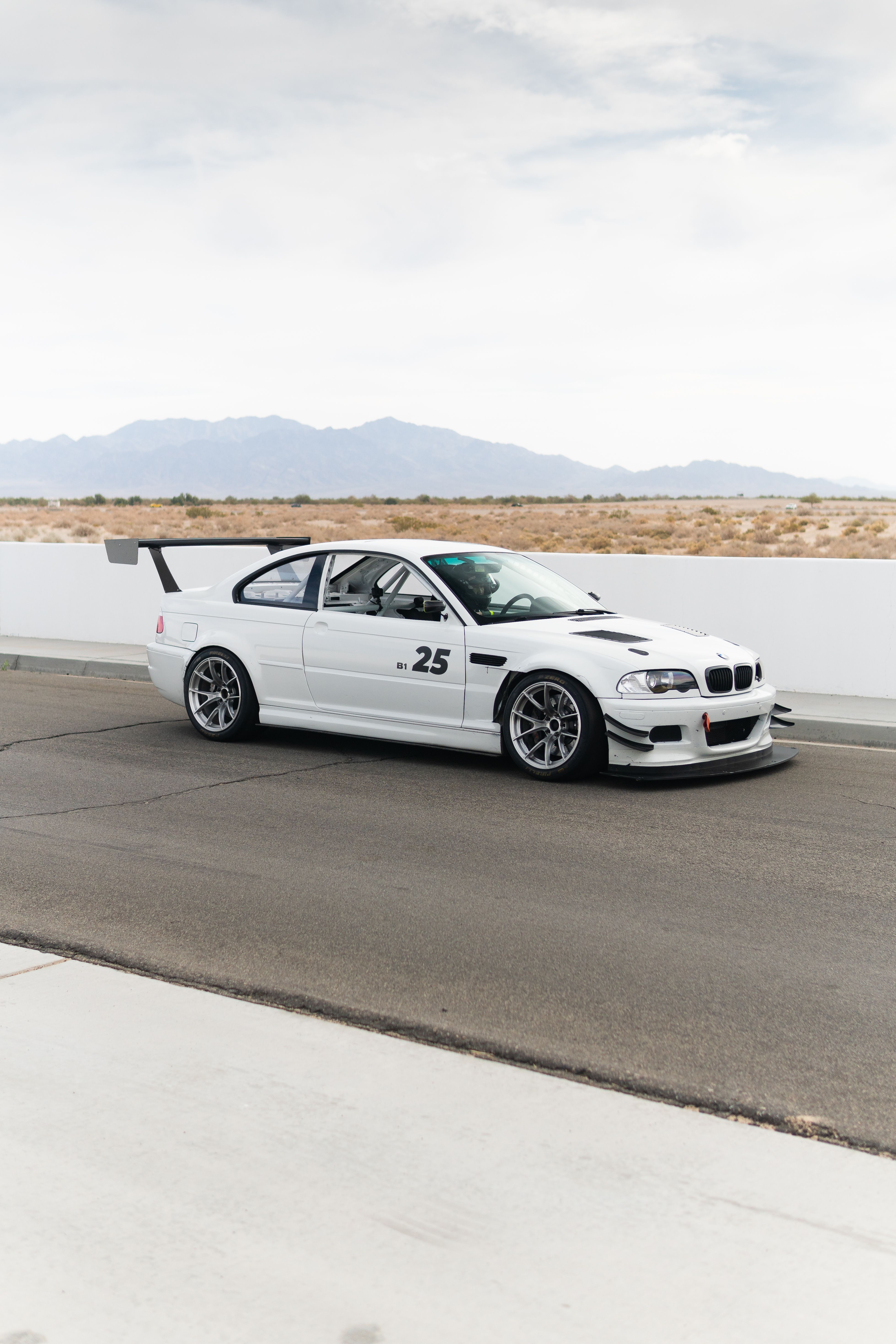 BMW E46 M3 with 18