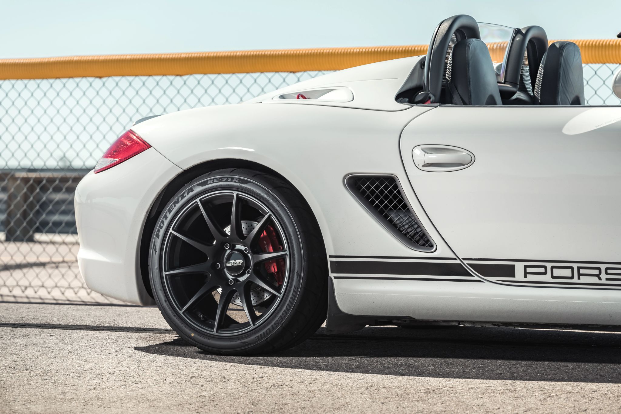 Daniel's 2011 Porsche Boxster Spyder with SM-10 Wheels