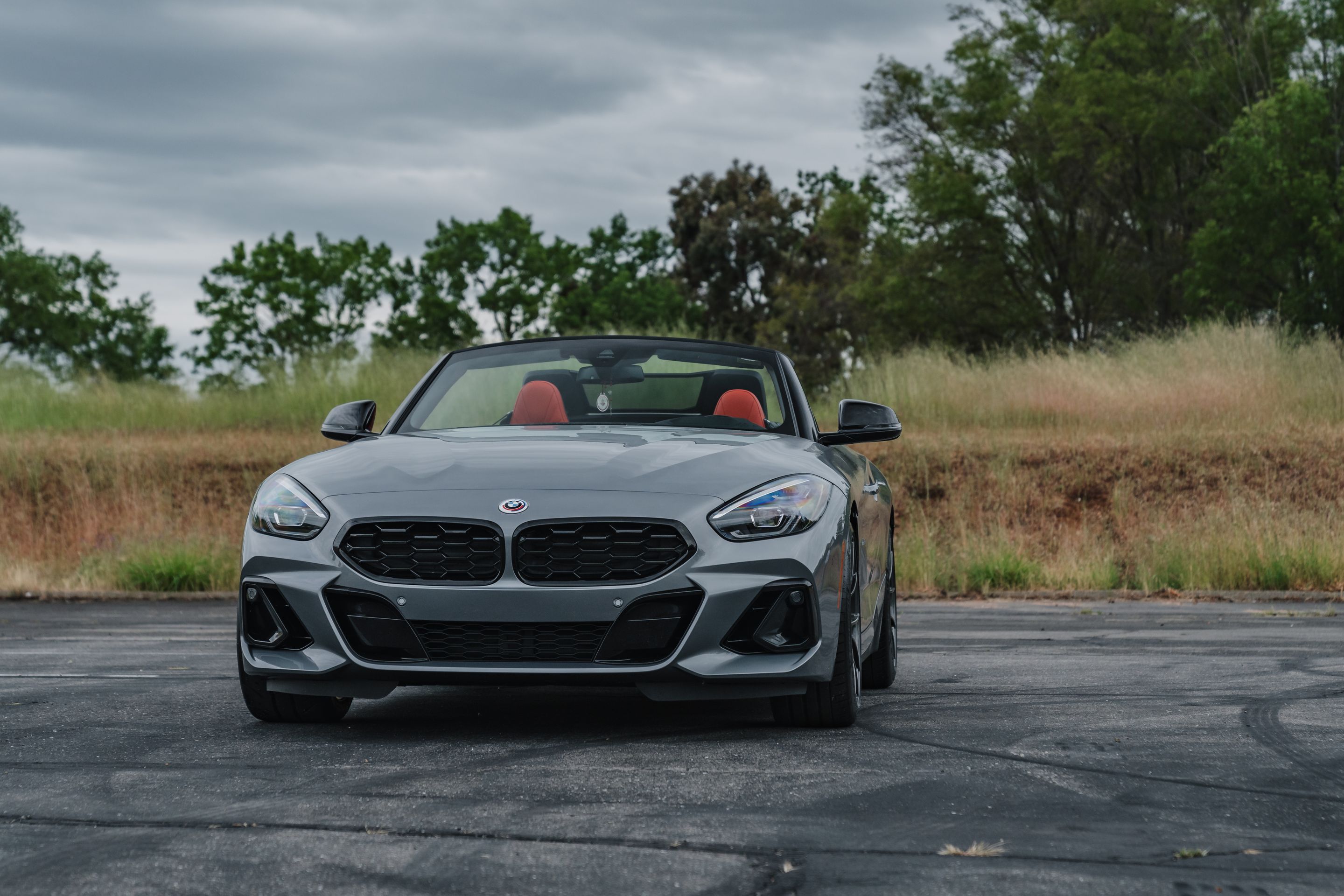 Grey BMW G29 Z4 with 19" VS-5RS Apex wheels in Anthracite
