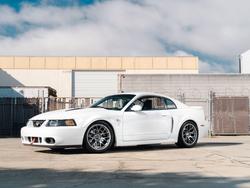 White Ford Mustang - EC-7 in Anthracite