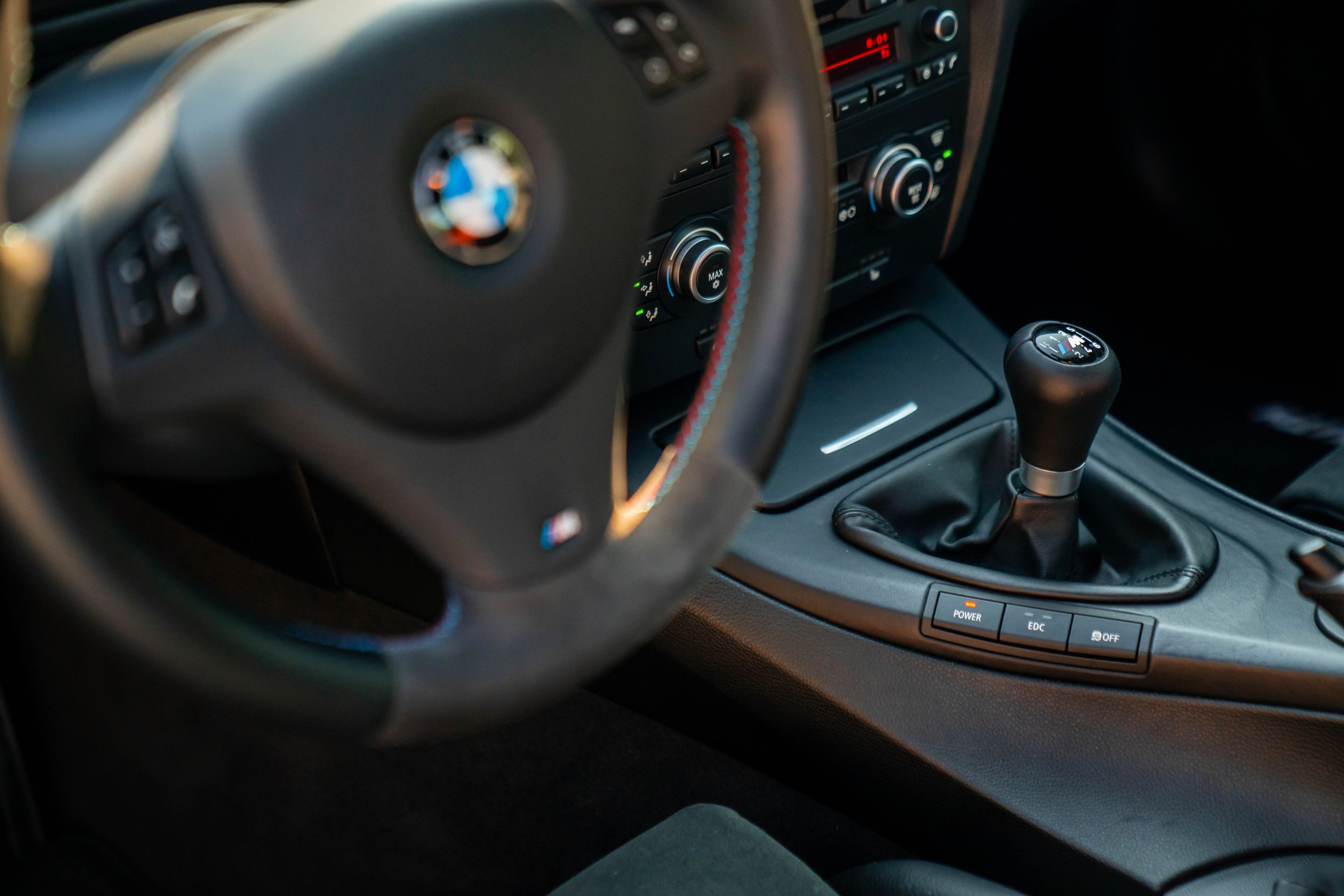 Grey BMW E92 Coupe M3 with 18" VS-5RS Apex wheels in Satin Black