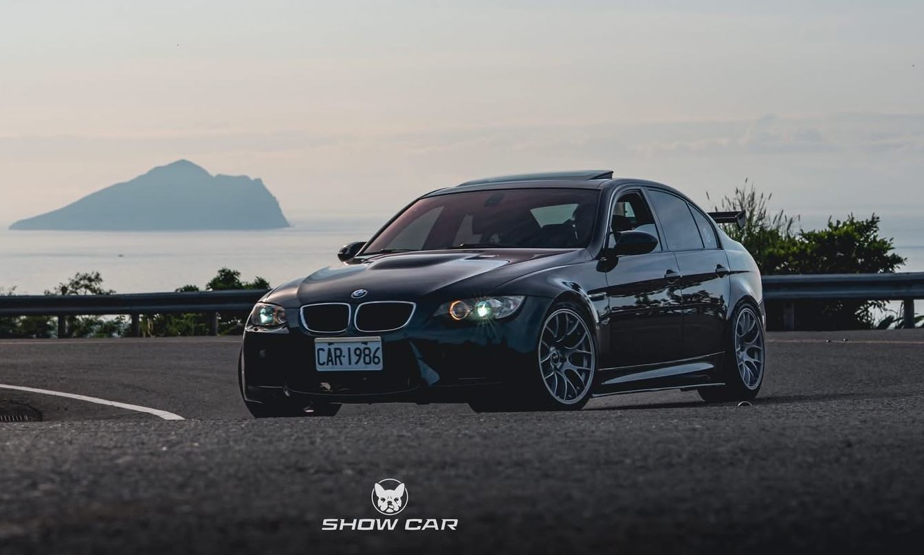 Black BMW M3 - EC-7 in Race Silver