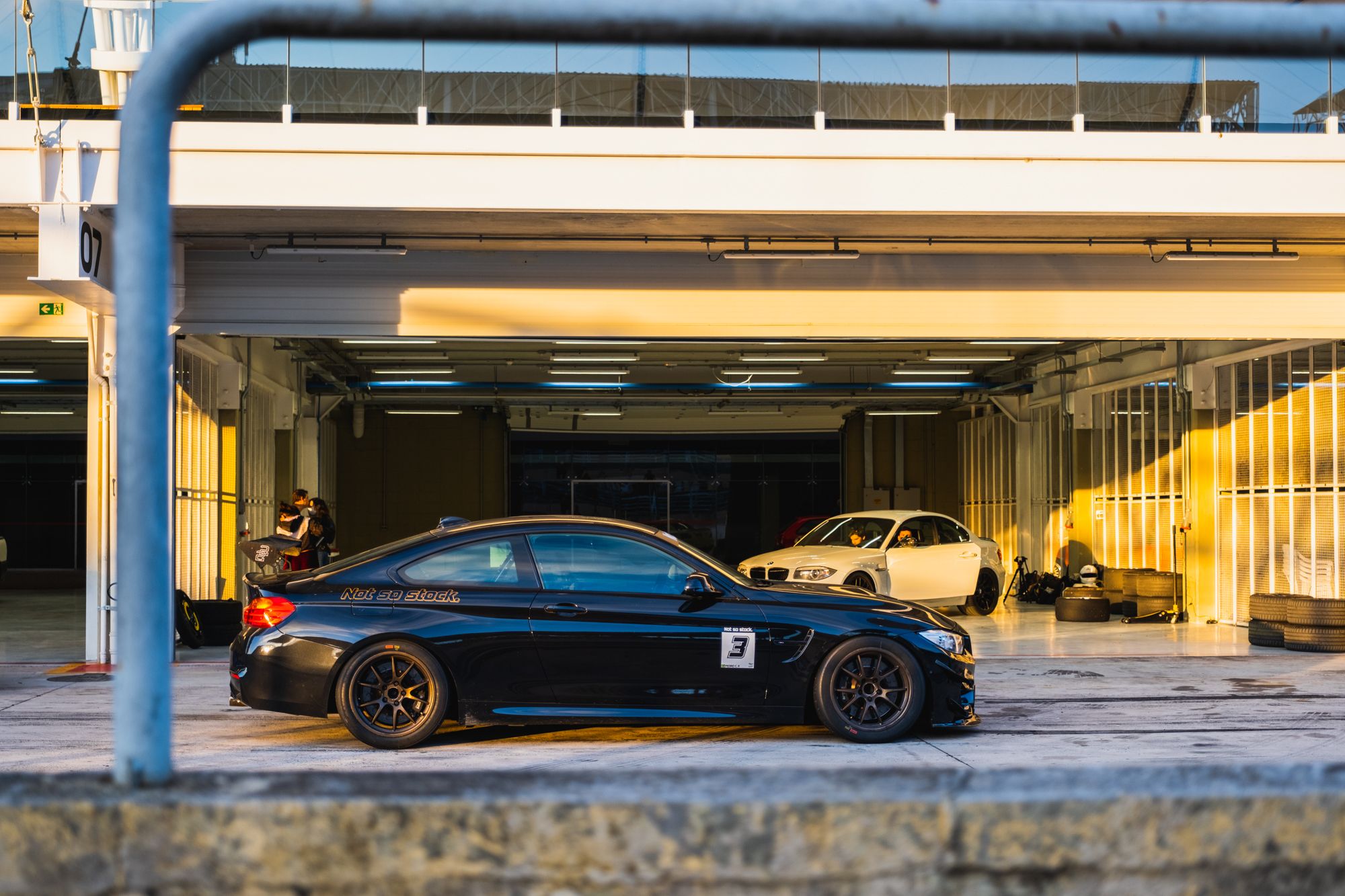Black BMW F82 Coupe M4 with 18" FL-5 Apex wheels in Custom Finish