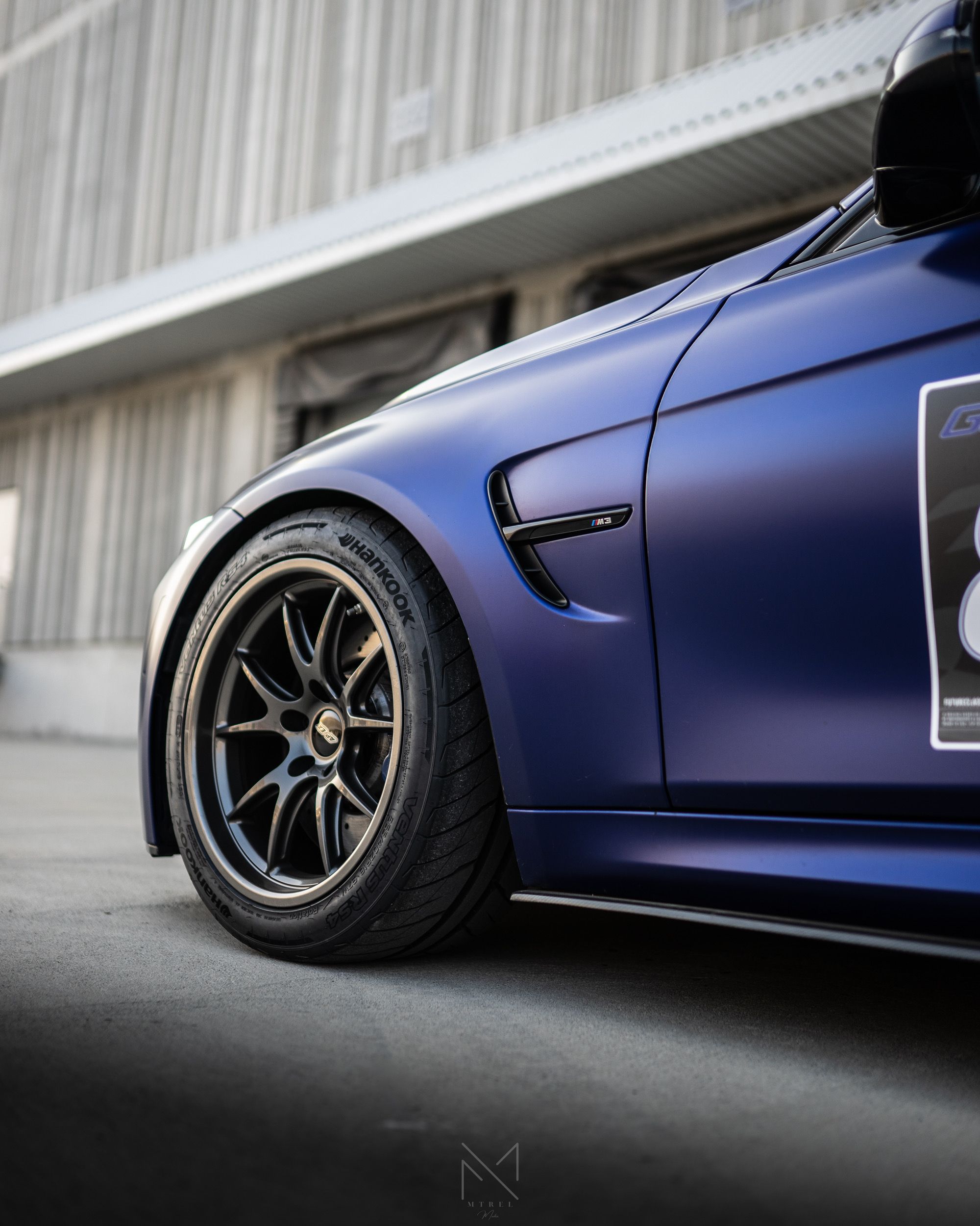 BMW F80 M3 with 18