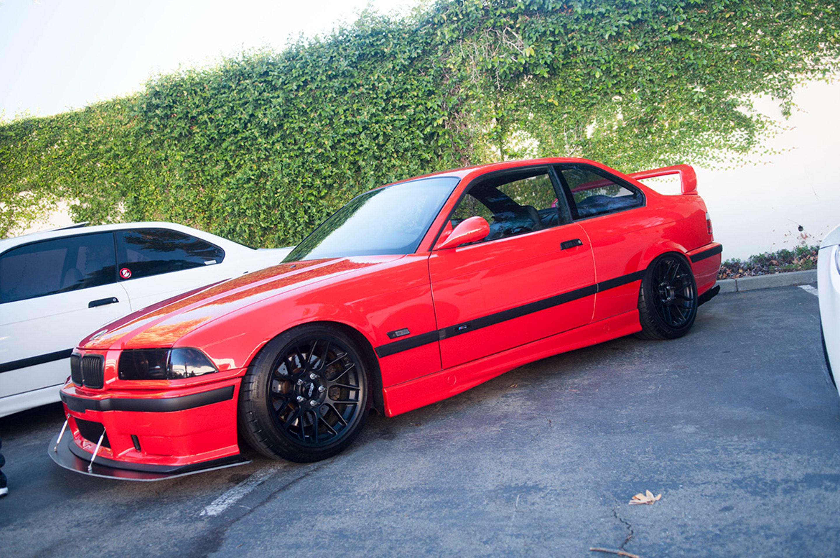 Black Chevrolet 6th Gen Camaro SS with 19" ARC-8 Apex wheels in Satin Black