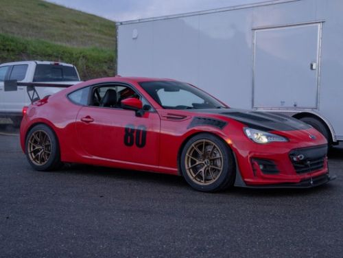 Red Subaru BRZ - VS-5RS in Gloss Gold