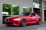 BMW E86 Coupe Z4 M with 18" ARC-8 in Satin Bronze