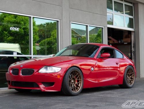 Red BMW Z4 M - ARC-8 in Satin Bronze
