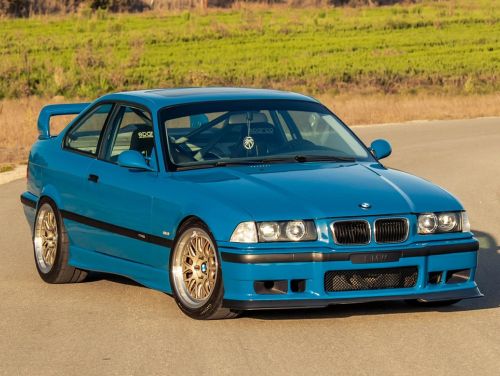Blue BMW M3 - ML-10RT in Machined Lip Gloss Motorsport Gold