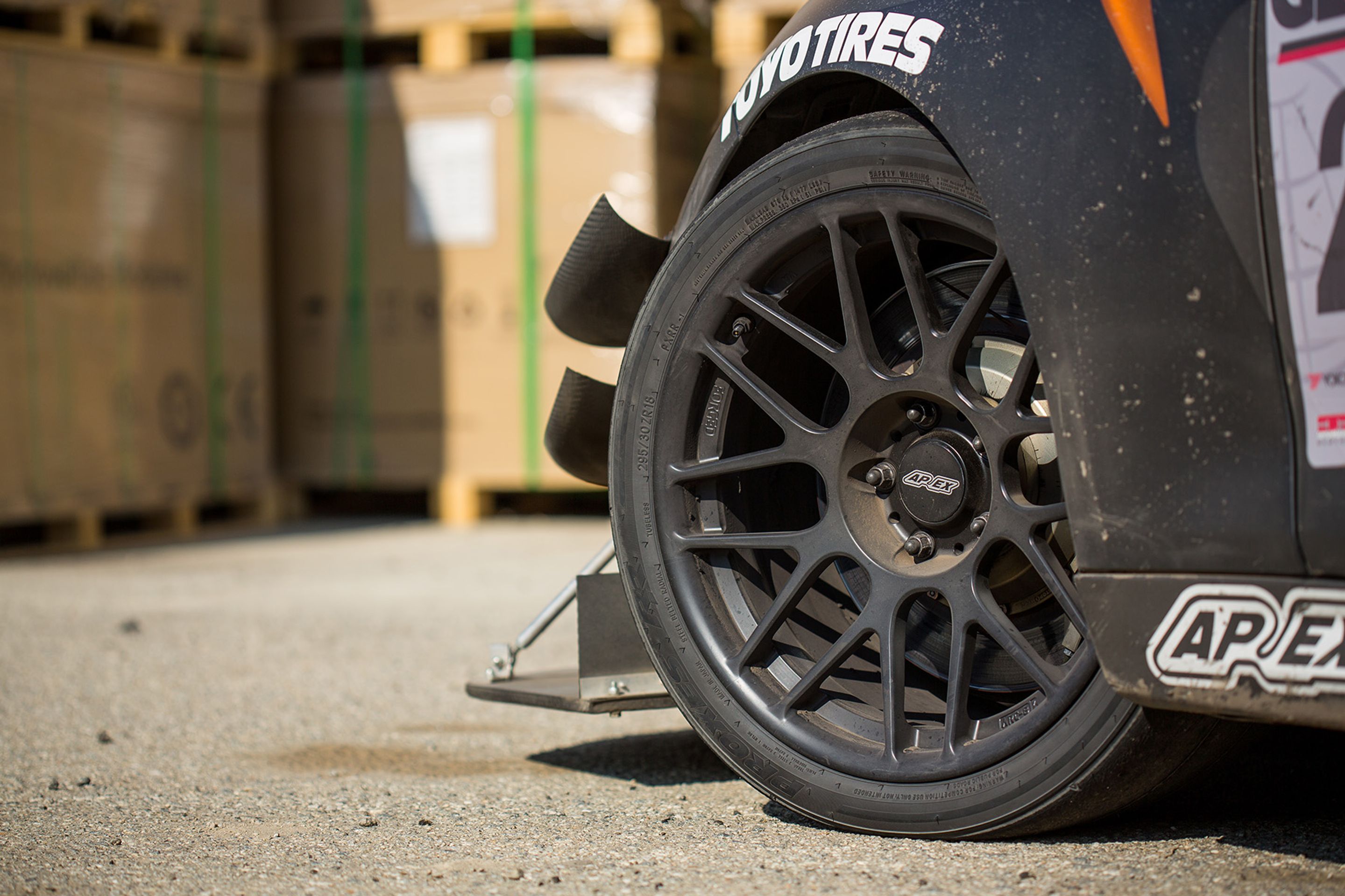 Multicolor BMW F87 M2 with 18" ARC-8R Apex wheels in Satin Black