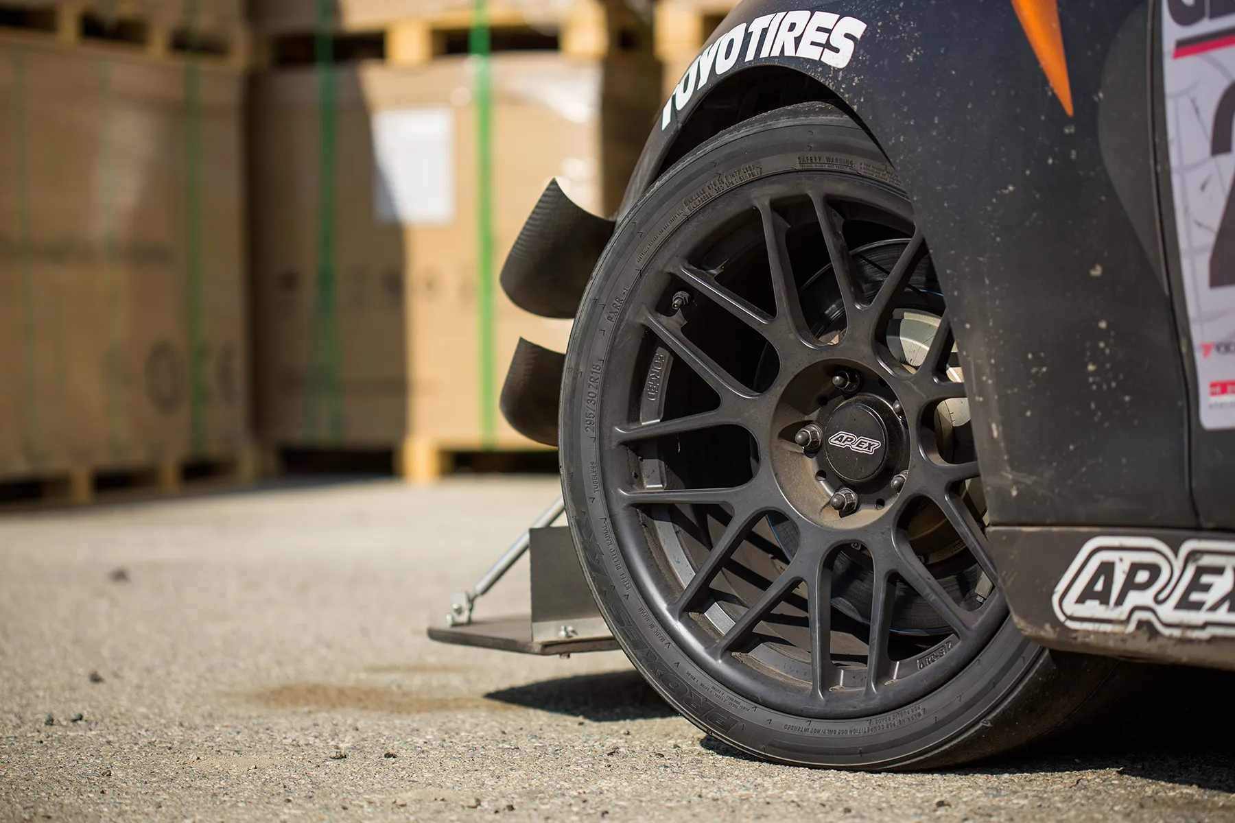 Multicolor BMW F87 M2 with 18" ARC-8R Apex wheels in Satin Black