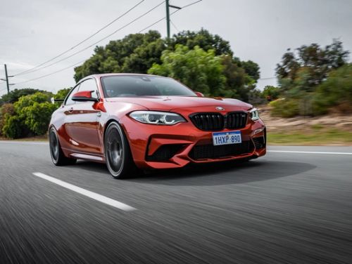 Orange BMW M2 - EC-7 in Anthracite
