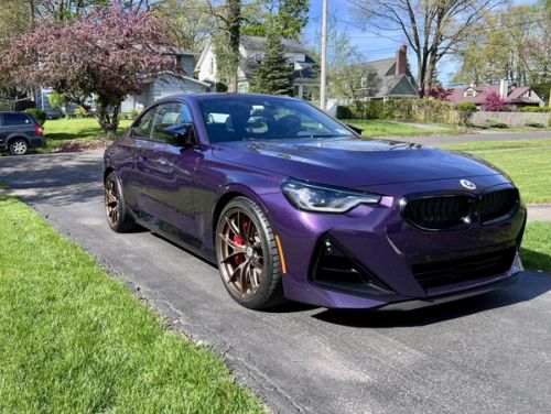 Purple BMW 2 Series - VS-5RS in Satin Bronze