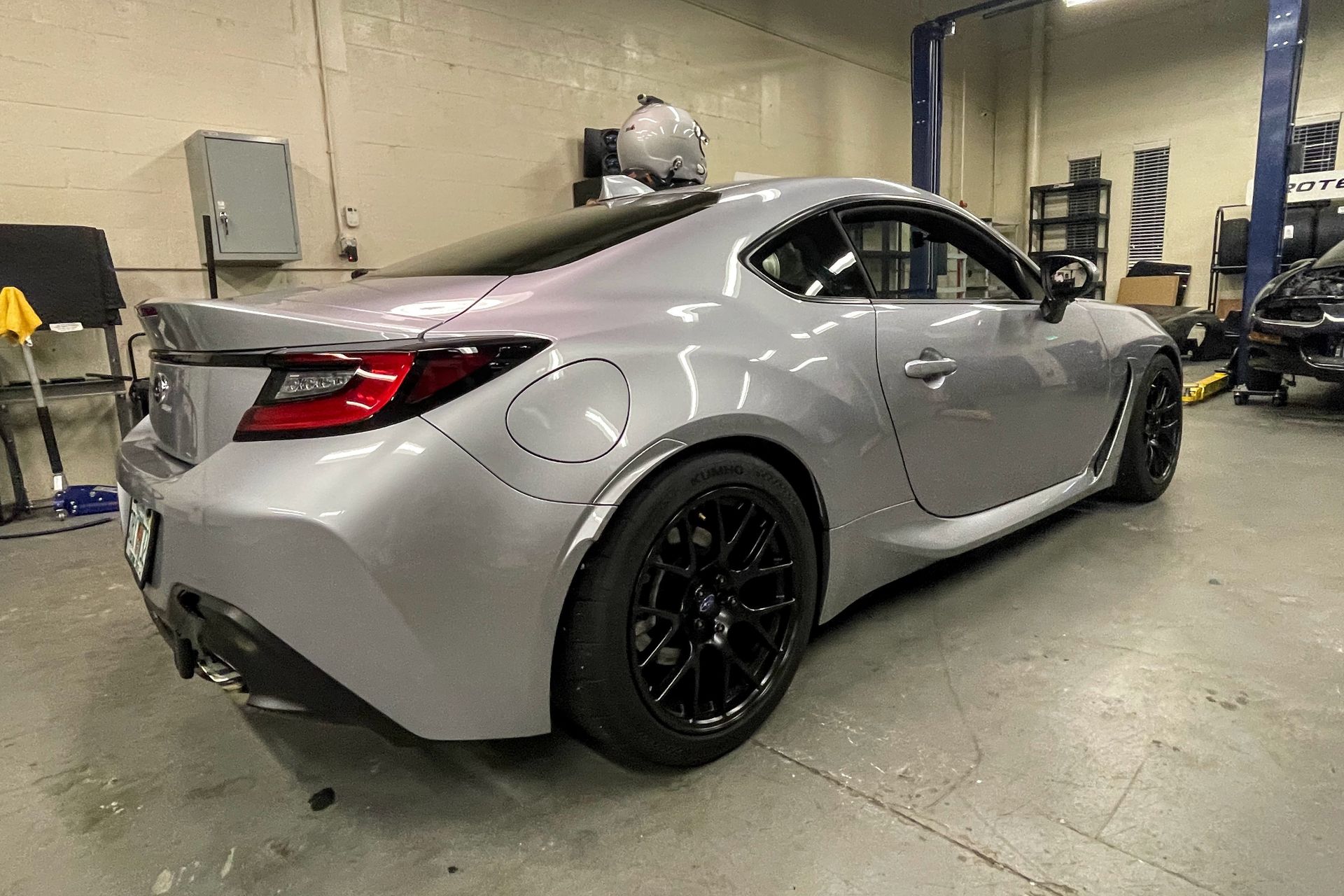Black 7r Rims Subaru ZD8 / Gen 2 BRZ with 17