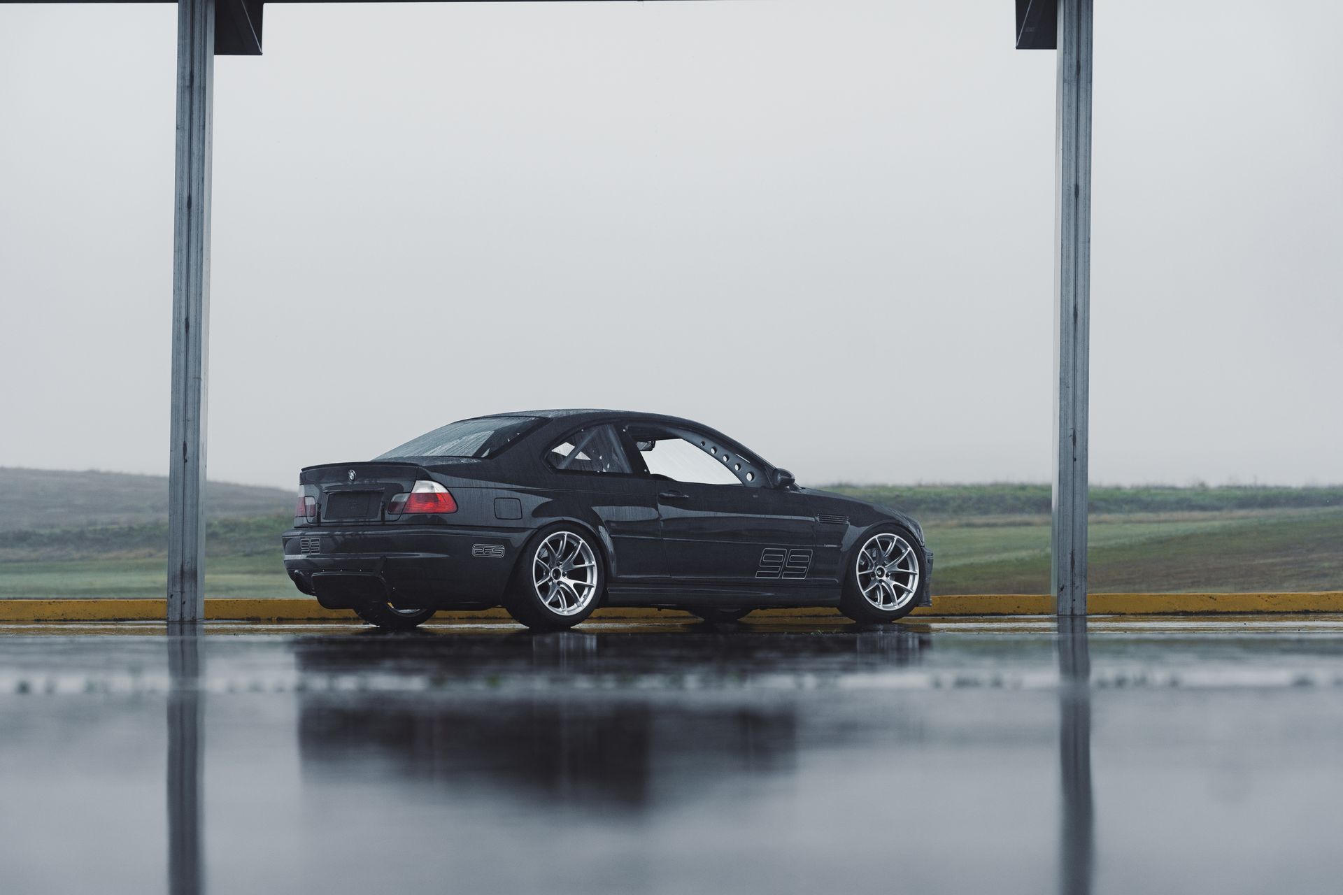 BMW E46 M3 with 18