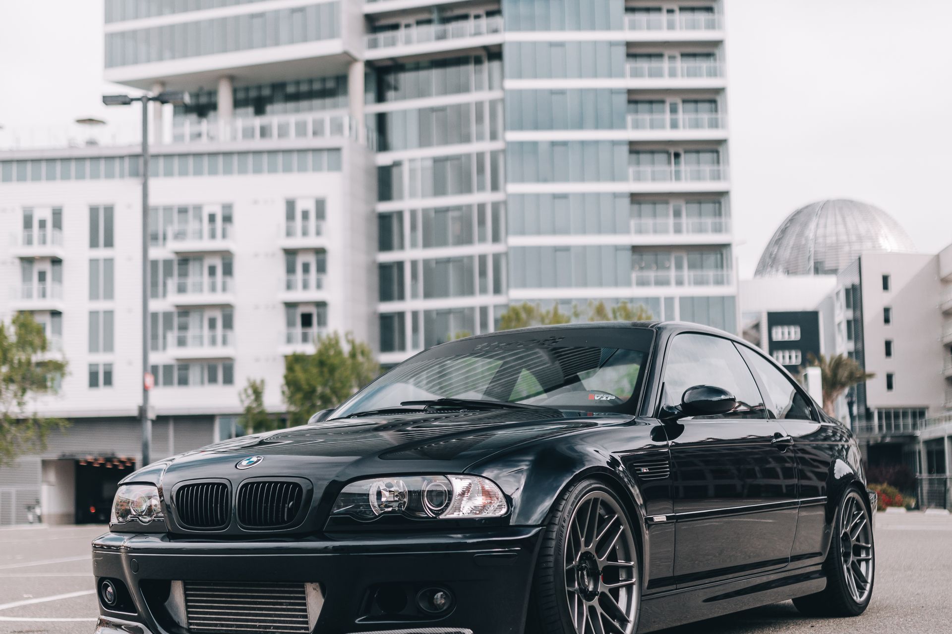 BMW E46 M3 with 19" ARC-8 in Anthracite