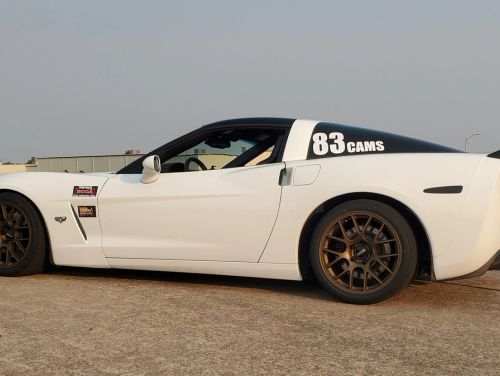 White Chevrolet Corvette - EC-7 in Satin Bronze